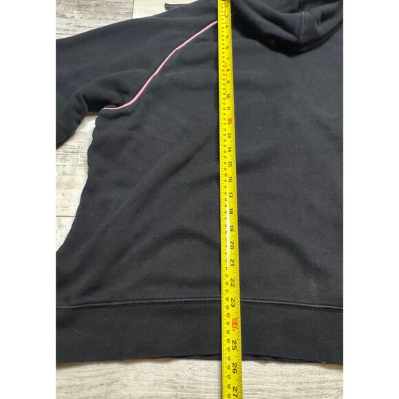 Women's Harley Davidson Black Pink Light Weight Jacket Stitched XL Extra Large - Picture 5 of 6